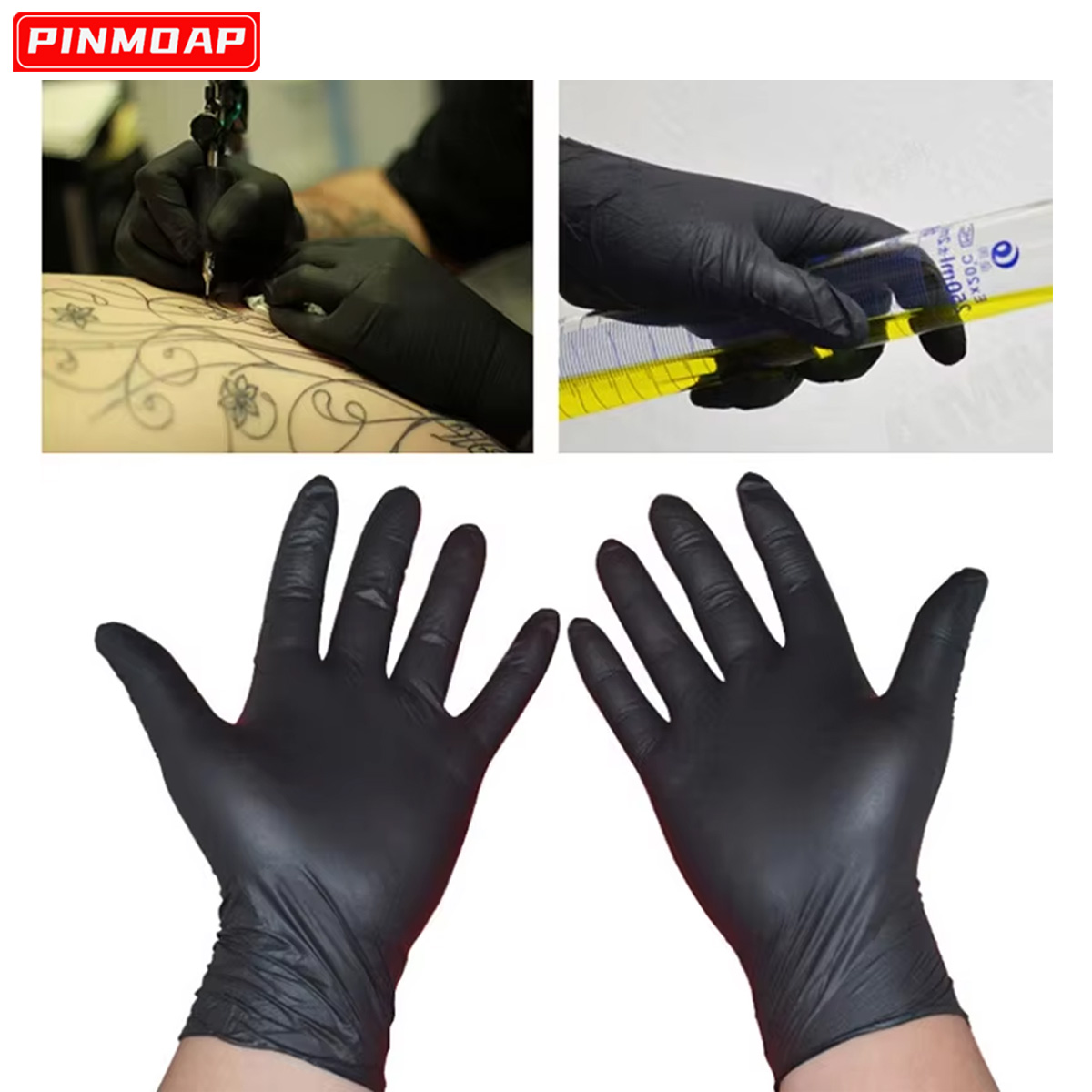 Medical Gloves - 10/50 pçs luvas descartáveis de nitrilo