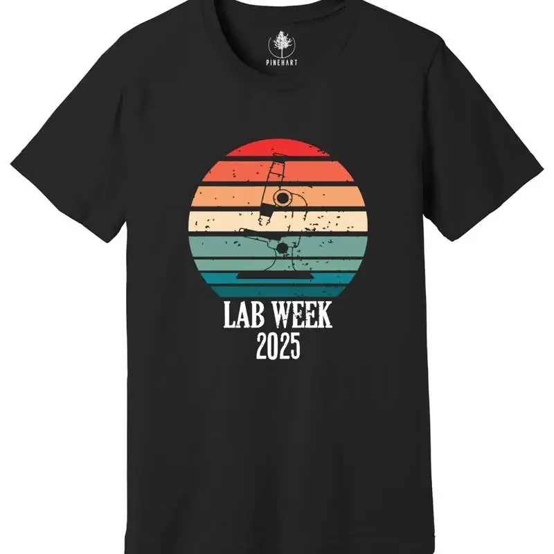 Medical Lab Week 2025 - Camiseta Retro Lab Week 2025, Camiseta