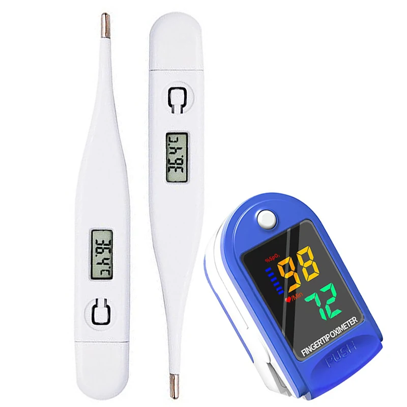 Pulse Oximeter - Termômetros para bebês, oxímetro de pulso,