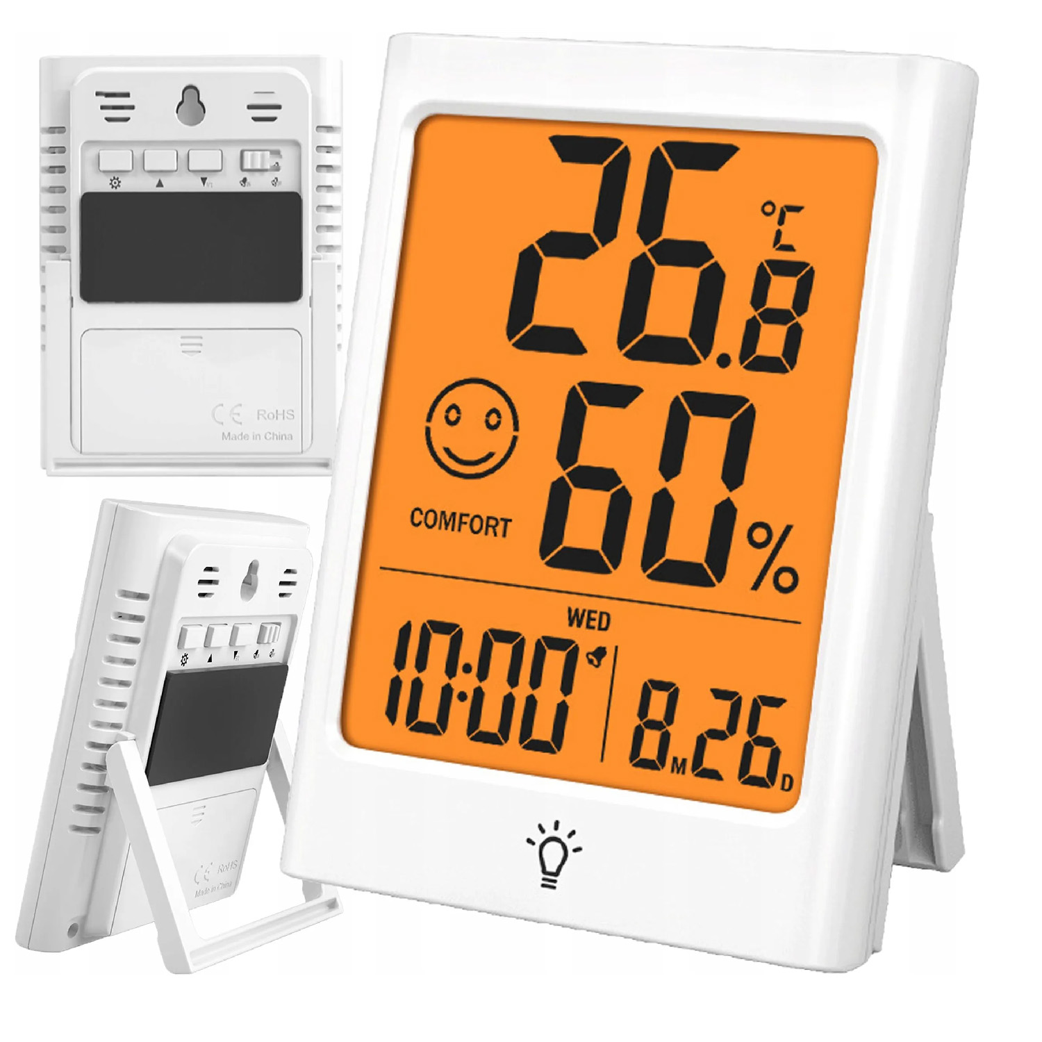 Thermometer Digital - Termômetro e higrômetro digitais Timloon, monitor
