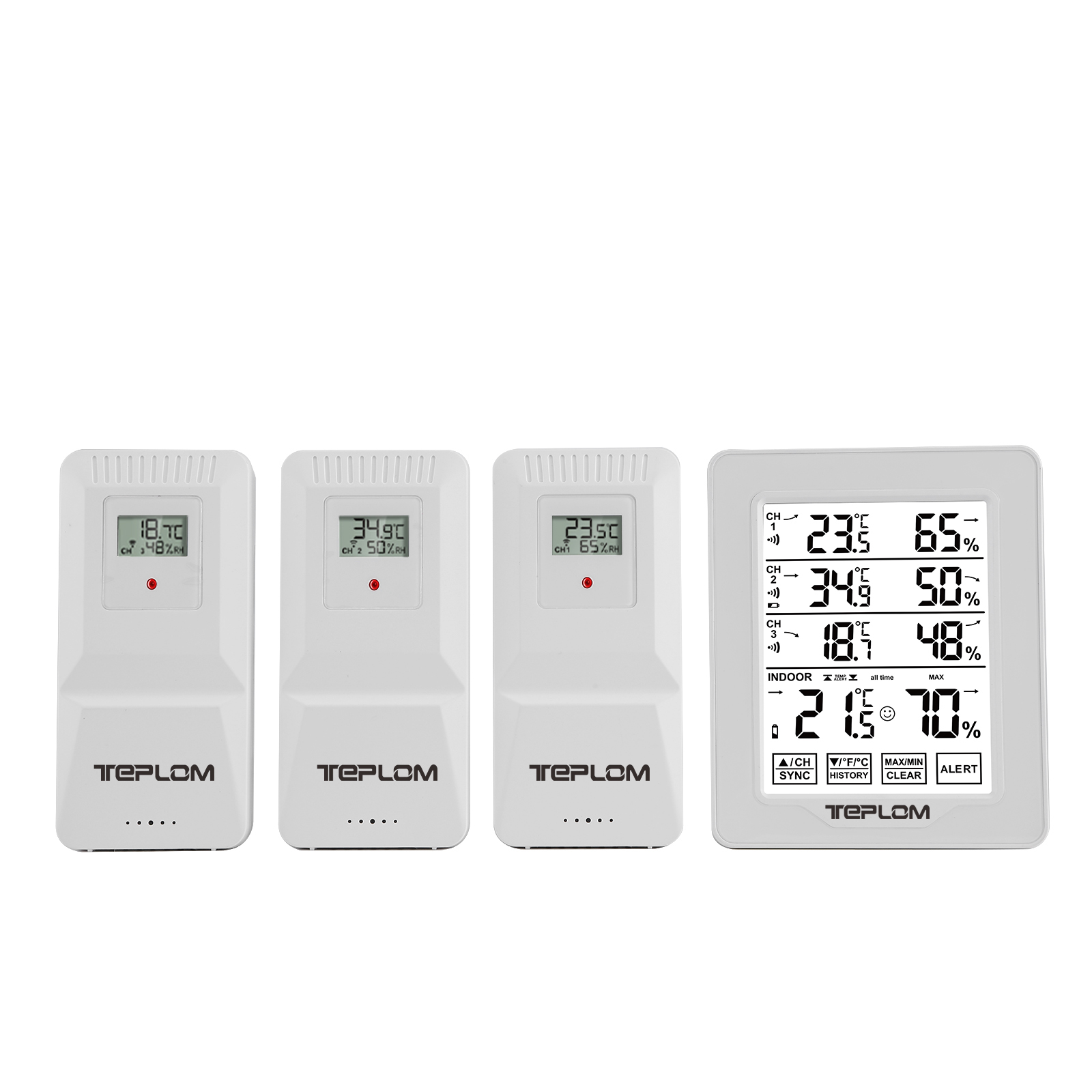 Thermometer Digital - Termômetro Digital Sem Fio 3 em