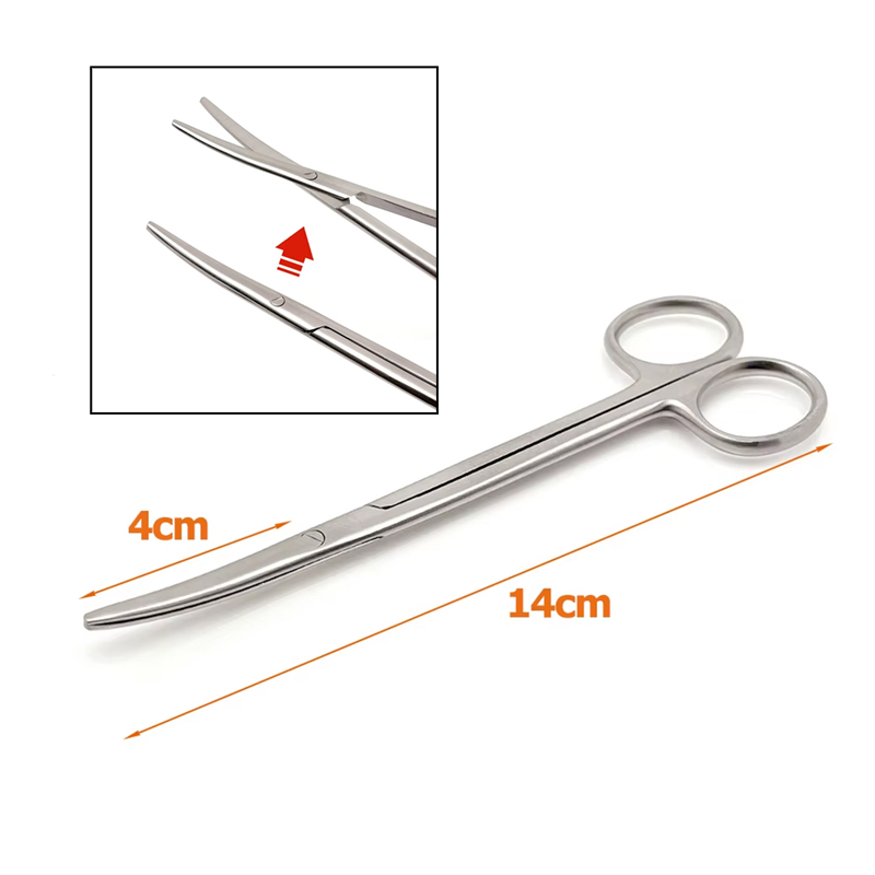 14cm tc metzenbaum tesoura cur - Medical Scissors avaliação e preço