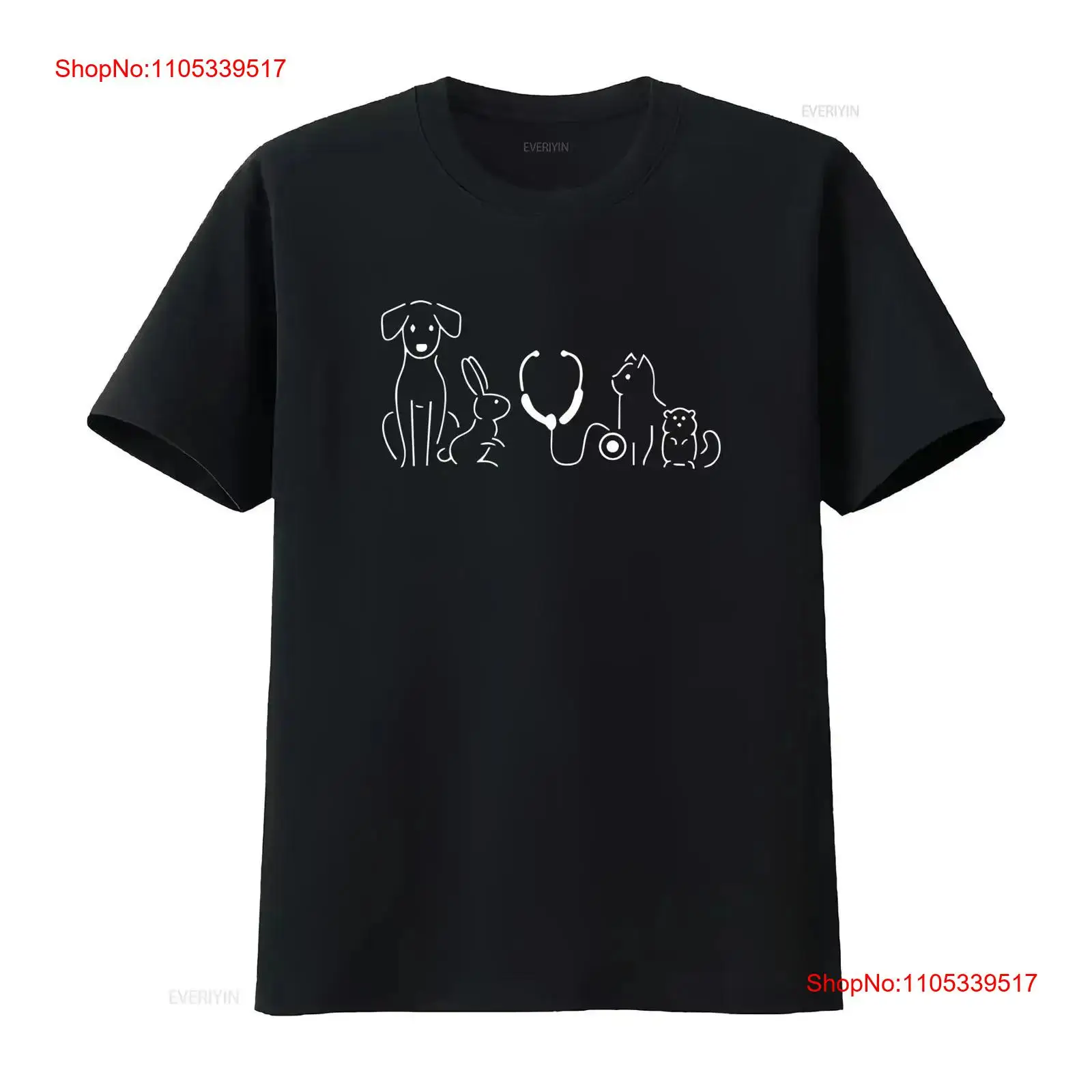 Camiseta com estampa de animai - Stethoscope avaliação e preço