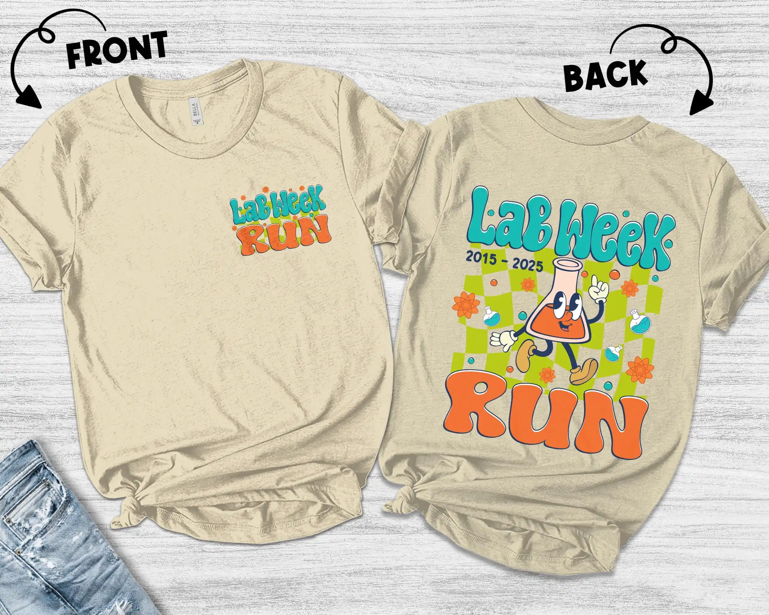 Camiseta Retro Lab Week 2025:  - Medical Lab Week 2025 avaliação e preço