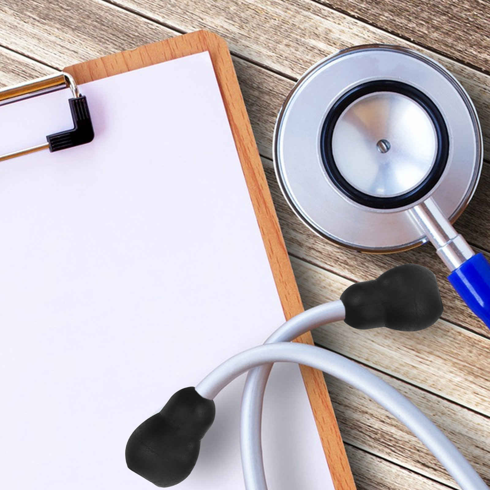5 pares de peças de substituiç - Stethoscope avaliação e preço
