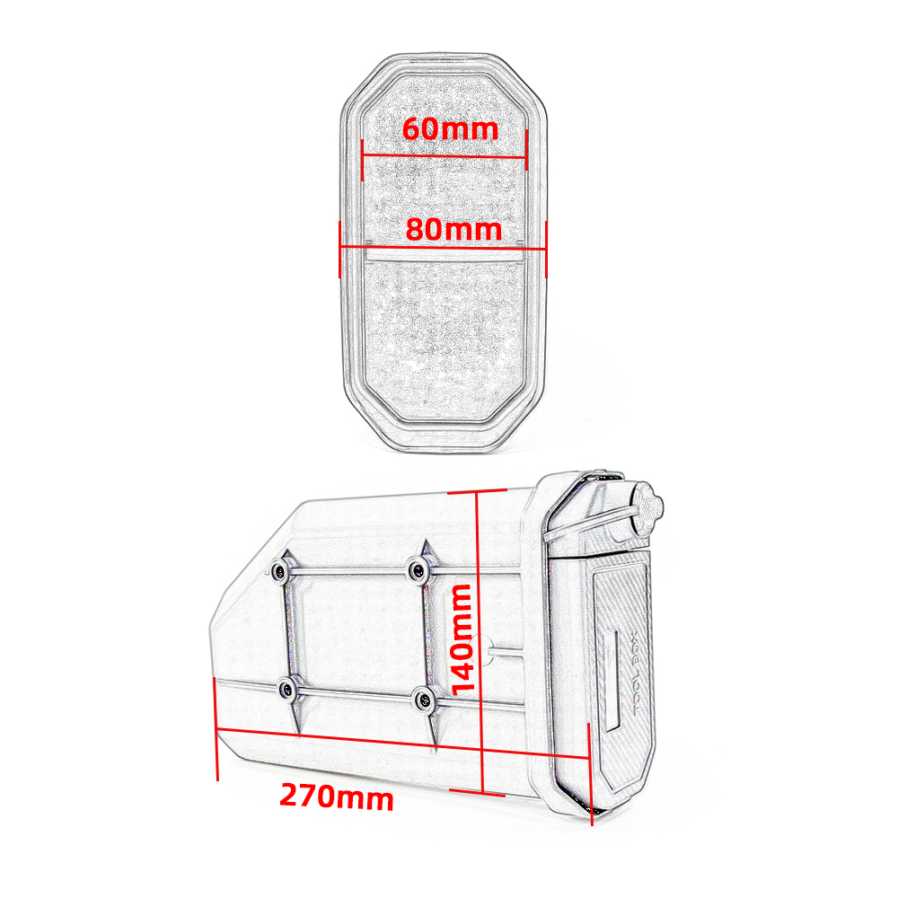 Caixa de ferramentas lateral p - First Aid Kit avaliação e preço