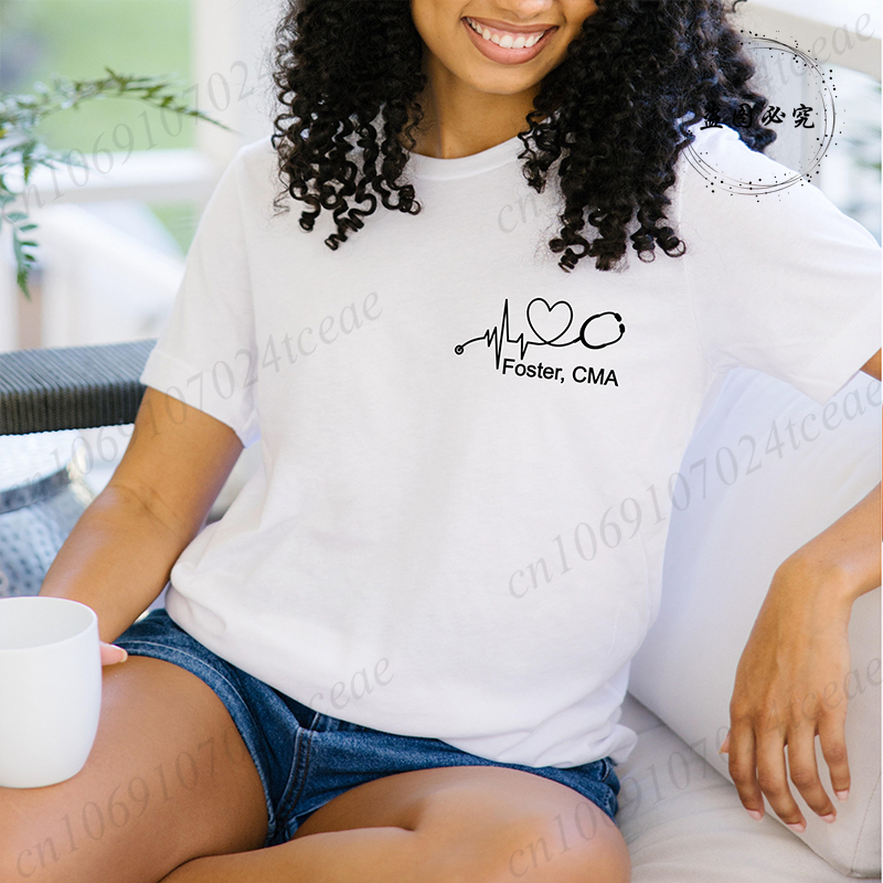 Camiseta Personalizada para En - Stethoscope avaliação e preço