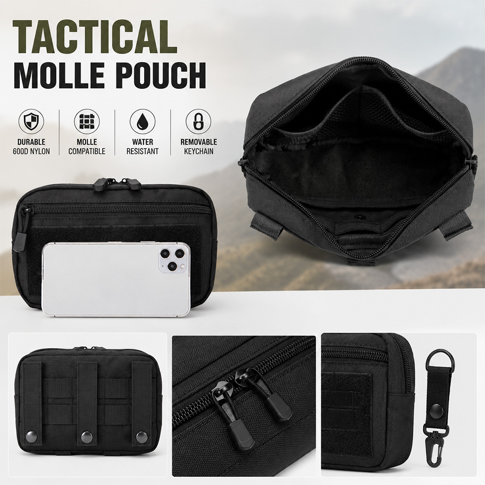 Bolsa tática molle edc para pr - First Aid Kit avaliação e preço