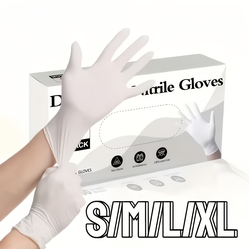 Luvas de Nitrilo Brancas de Al - Medical Gloves avaliação e preço