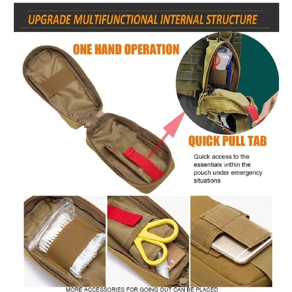 Kit de Primeiros Socorros Port - First Aid Kit avaliação e preço