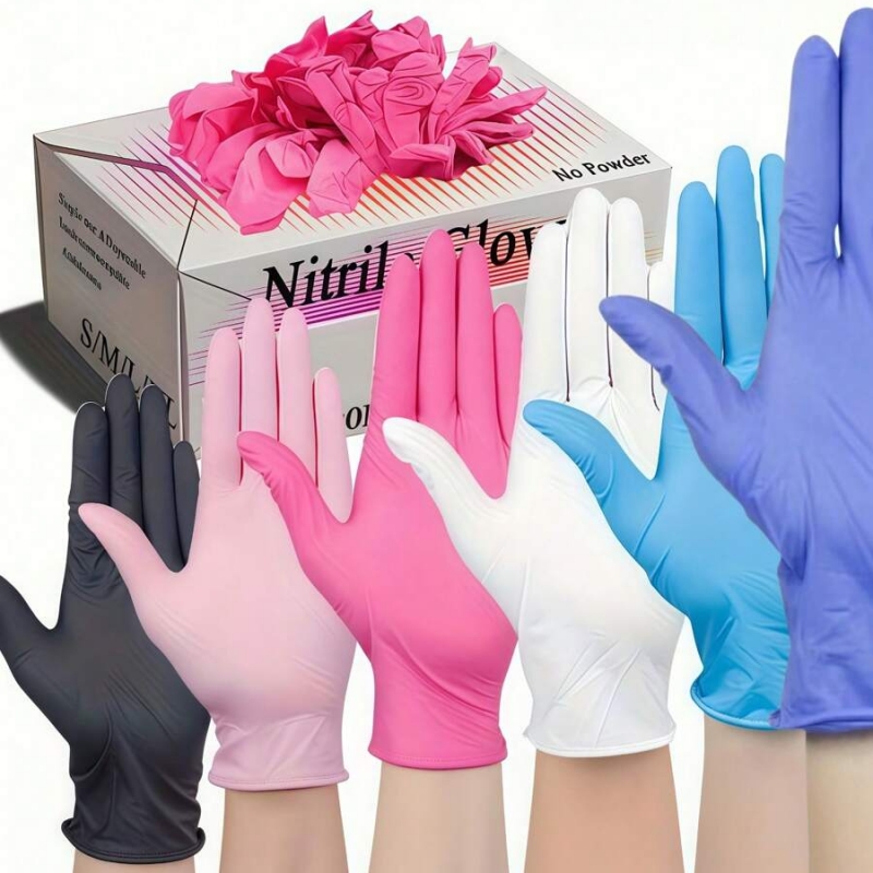 100 pçs luvas descartáveis de  - Medical Gloves avaliação e preço
