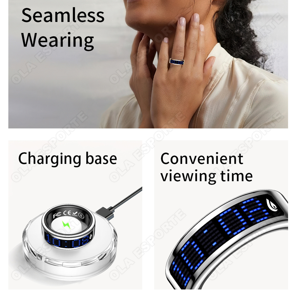 Novo Anel Inteligente de Moda  - Blood Pressure Monitor avaliação e preço
