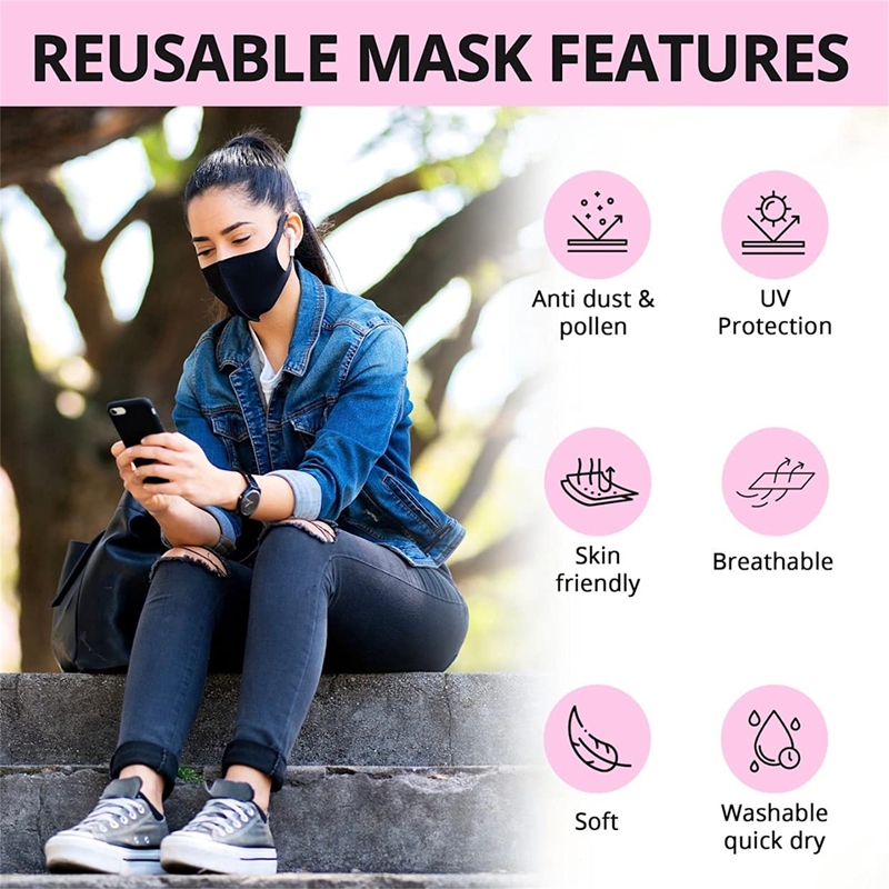 5/10 pçs moda sólida earloop m - Surgical Mask avaliação e preço