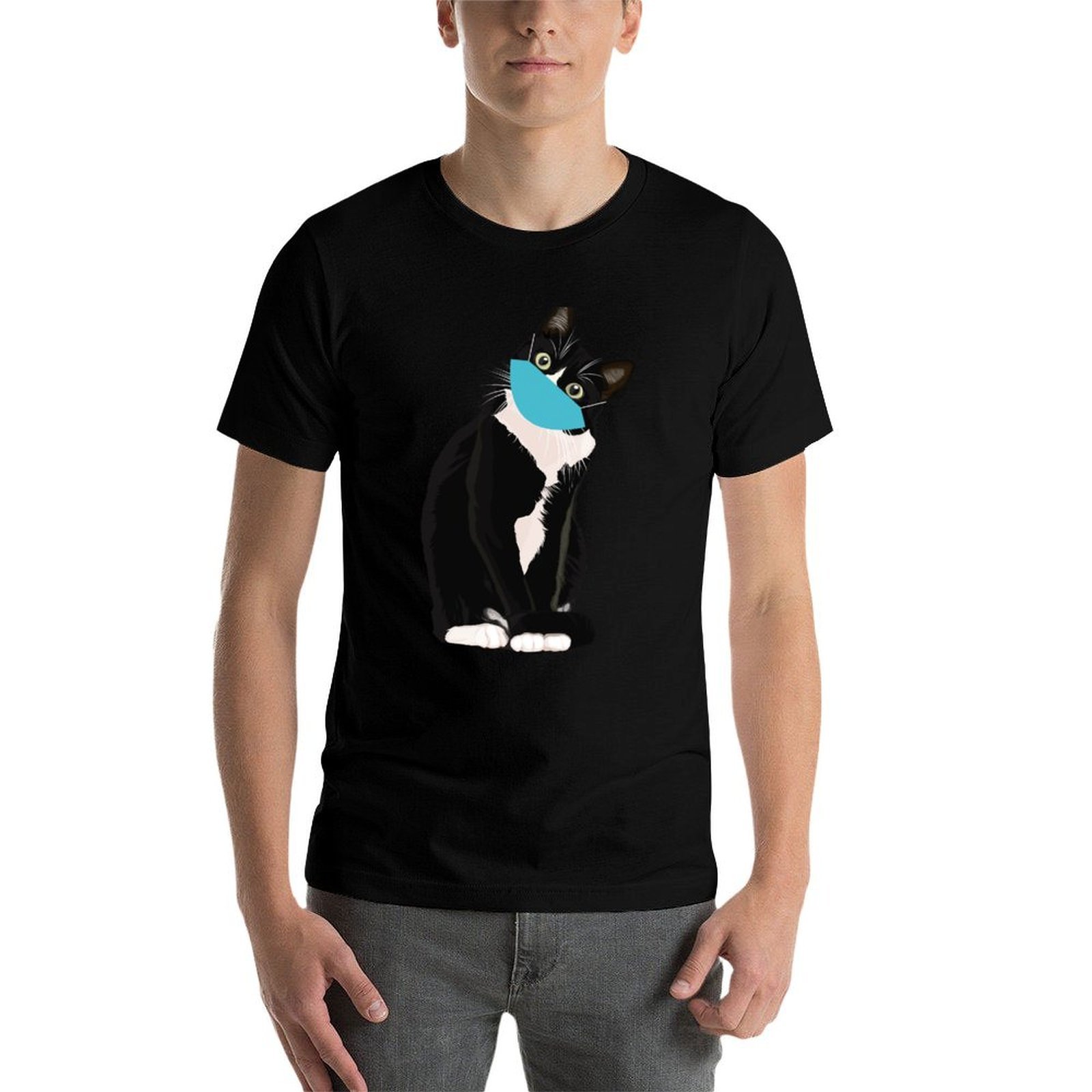 Camiseta com estampa de um gat - Surgical Mask avaliação e preço