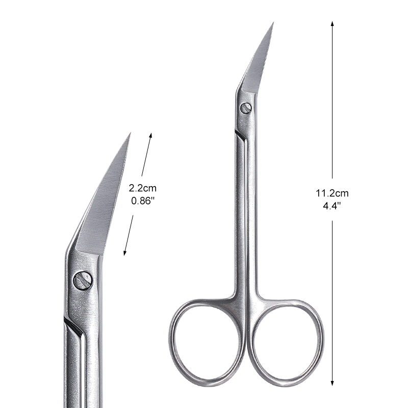1pc dental micro tesoura cabeç - Medical Scissors avaliação e preço