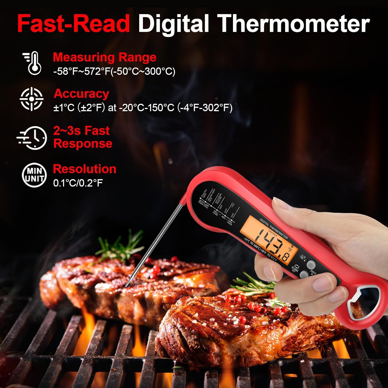 Termômetro Digital Profissiona - Thermometer Digital avaliação e preço